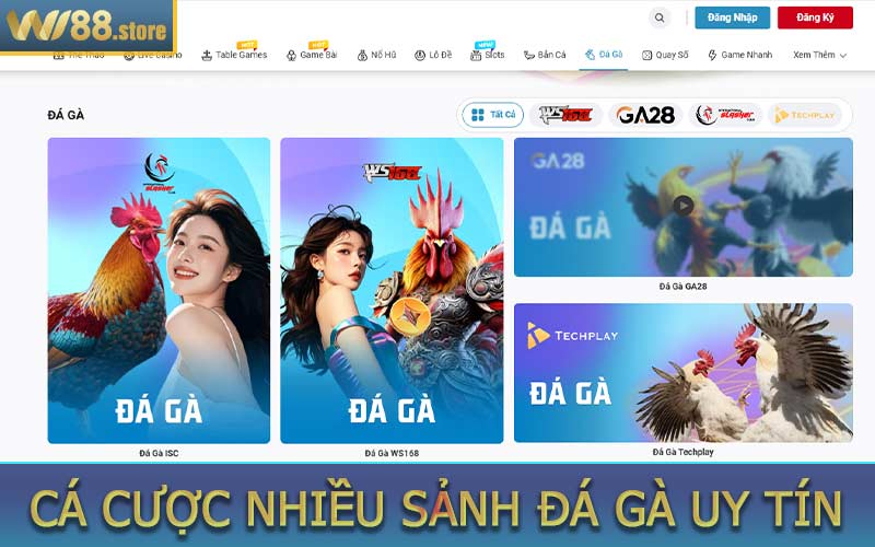 Cá cược sảnh đá gà uy tín