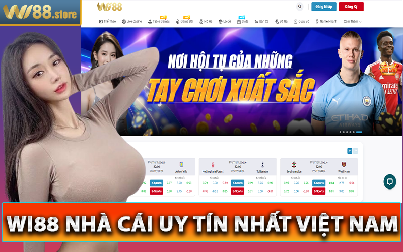 Nhà cái wi88 uy tín số 1 thị trường